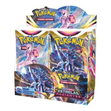 Imagem de Box Display Pokémon Espada e Escudo 10 Estrelas Radiantes, Cor: Estampado - Copag