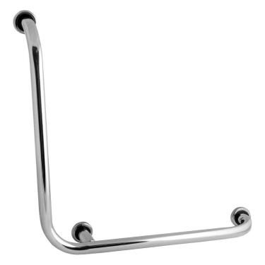 Imagem de Barra De Apoio Para Box De Banheiro Modelo L 60x60cm Direita