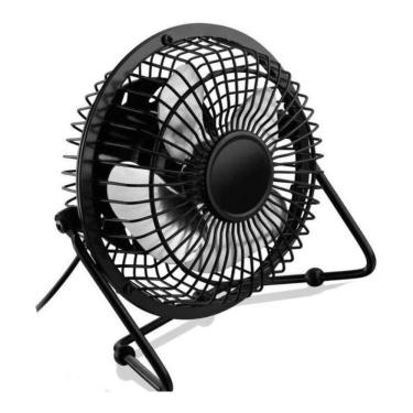 Imagem de Mini Ventilador Usb Portátil De Mesa Silencioso Articulável