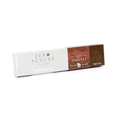 Imagem de TABLETE CHOCOLATE AMARGO 70 % ZERO AÇÚCAR - 40GR