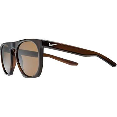 Imagem de Nike Óculos de sol EV1039-001 Flatspot P (lente cinza polarizada com armação), preto fosco/prata