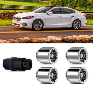 Imagem de Porca Antifurto Roubo Rodas Carros Kia