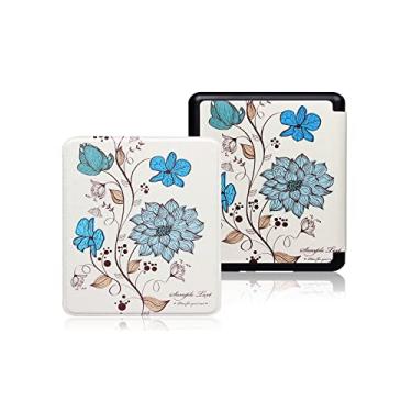 Imagem de Capa durável de 7 polegadas para Kindle Oasis – para Kindle Oasis 2ª geração lançado em 2017 e Kindle Oasis 3ª geração lançado em 2019 – Capa à prova d'água com ativação automática para dormir