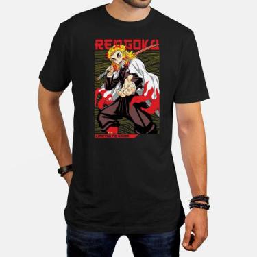 Imagem de Camiseta Masculina Demon Slayer - Fire Fox