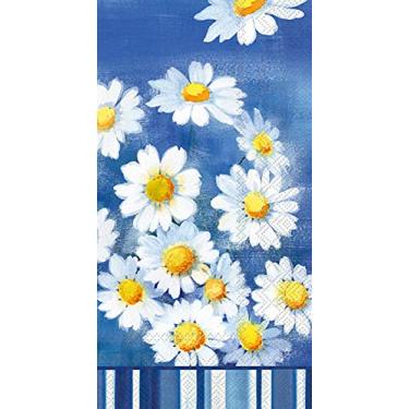 Imagem de Boston International IHR Guardanapos de papel bufê com 3 camadas, 21 x 11 cm, Azul Agnetha