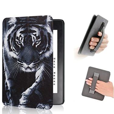 Imagem de Capa leve com alça de mão para o Kindle de 11ª geração, modelo (C2V2L3) lançado em 2022. com ativação automática - hibernar, não para a 11ª geração do Kindle Paperwhite