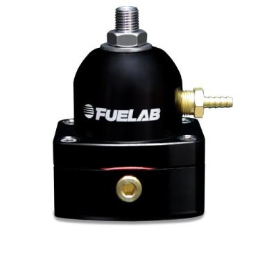 Imagem de Fuelab Regulador de pressão de combustível ajustável EFI, preto universal 52501-1