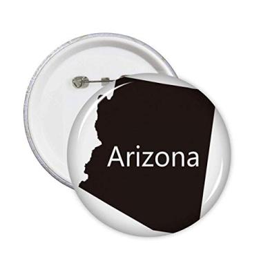 Imagem de Emblema com emblema do Arizona dos Estados Unidos da América 5 peças
