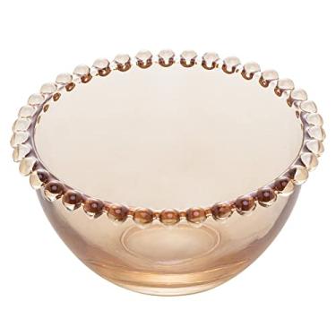 Imagem de Conjunto 4 Bowls de Cristal Pearl Âmbar 14cm x 8cm - Wolff