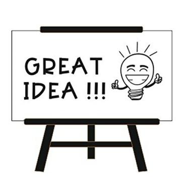 Imagem de Teacher – Carimbo de lâmpada Great Idea – Carimbo de borracha autotinta para professor – Trodat 12,5 – 2,5 cm x 2-3/4"