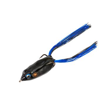 Imagem de BOOYAH Almofada Crasher Topwater Bass Fishing Hollow Body Frog Lure com anzóis sem ervas daninhas, trem noturno