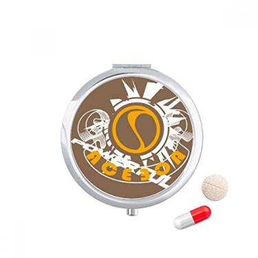 Imagem de Porta-comprimidos de explosão Graffiti Street Powerful AOE Pocket Medicine Storage Box Dispenser