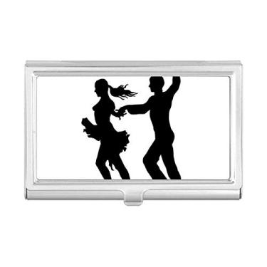 Imagem de Dançarina Duet Dance Performance Art Porta-cartões de visita Carteira de bolso