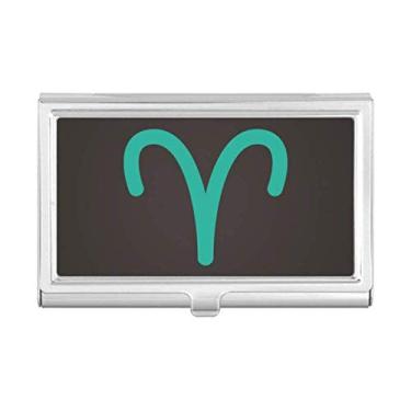 Imagem de Carteira de bolso com estampa de constelação de Áries de março, abril, porta-cartões