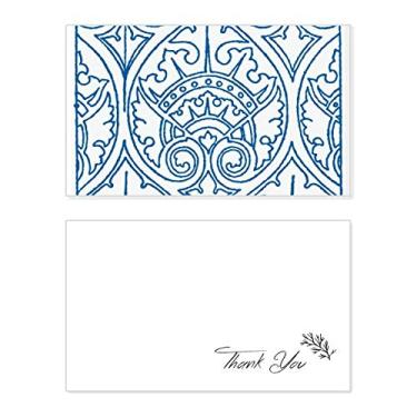Imagem de Talavera Estampa de Ilustração Decorativa Cartão de Agradecimento Aniversário Papel Saudações Casamento Agradecimento