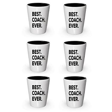 Imagem de Coach Gifts – Copo para treinador – Melhor treinador de todos os tempos – Presentes para mulheres e homens – para treinar – Ideias de treinador de agradecimento – 1 ótimo – Mordaça divertida – Coloque na mesa (6)