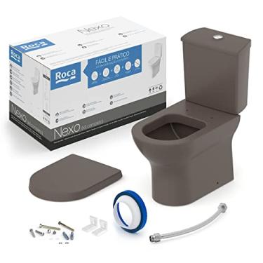 Imagem de Kit Vaso Sanitário com Caixa Acoplada e Assento Soft Close Nexo Roca