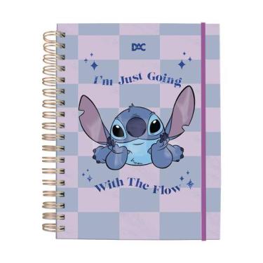 Imagem de Caderno Smart Mini Disney Stitch Com 80 Folhas Licenciado - Dac