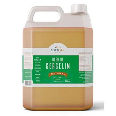 Imagem de Óleo de Gergelim Natural - Sésamo Real – Prensado a Frio, Sem Aditivos, Sabor Suave – Para Finalização e Cozinha do Dia a Dia - 5l