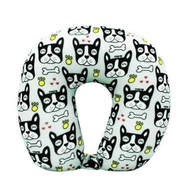 Imagem de Almofada De Pescoço Viagem Adaptável Yins Branca - 27008