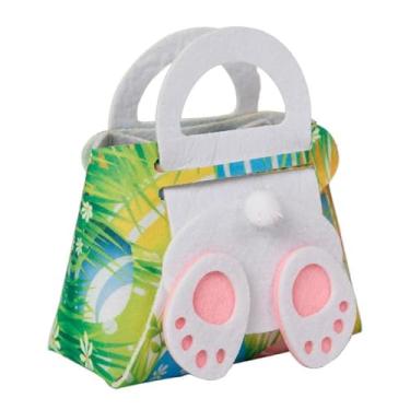 Imagem de Decorações de Dia de Páscoa Cesta de Ovos de Desenhos Animados Saco de Doces Presente para Criança Sacola de Pano Feliz Páscoa Aniversário Presentes Sacos Cestas de Ovos de Páscoa para Criança