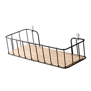 Imagem de HONMEET Prateleiras Decorativas Prateleira Montada Na Parede Prateleira Decorativa Prateleiras Montadas Na Parede Prateleira De Parede Para Quarto Rack De Armazenamento Montado Na Parede