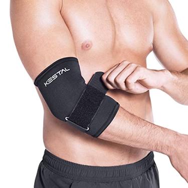 Imagem de Kestal Cotoveleira Tennis Elbow Longo Preto, G