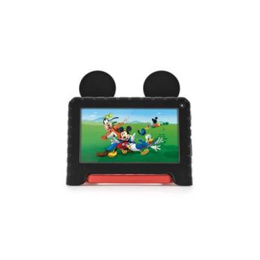 Imagem de Tablet Infantil Mickey Com Controle Parental 4Gb Ram 64Gb 7 Pol Case W