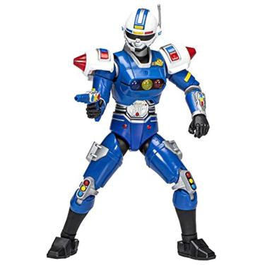 Imagem de Power Rangers Lightning Collection Turbo Blue Senturion 6,6 polegadas em escala 6 polegadas Action Figure, brinquedos e figuras de ação para crianças 