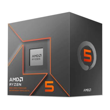 Imagem de Processador Amd Ryzen 5 8500G 5.0Ghz Turbo 6-Cores 12-Threads Am5 Cooler Amd Wraith Stealth 100-100000931Box
