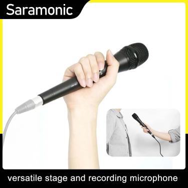 Imagem de Saramonic SR-HM7 profissional cardióide microfone dinâmico unidirecional vocal microfone handheld