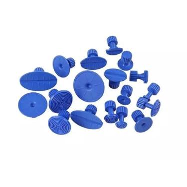 Imagem de kit 18 Ventosas De Nilon Para Martelinho De Ouro reparo de amassados em veiculos