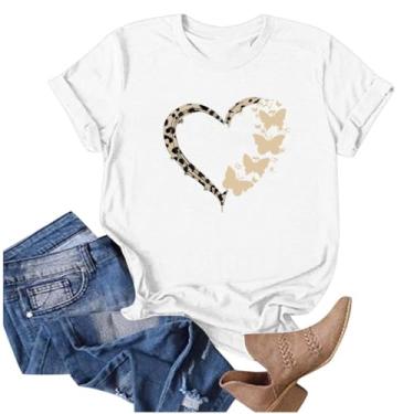 Imagem de Camisetas estampadas femininas modernas de verão casual com estampa de tartaruga marinha de manga curta de algodão para meninas adolescentes, #Z61 Girassol 06 Vinho, XXG