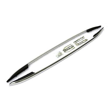 Imagem de UDP-Auto 2 peças serve para VW Volkswagen Touareg 2011-2018 Alumínio Trilho Lateral Trilho Lateral Telhado Bagagem Rack - Prata