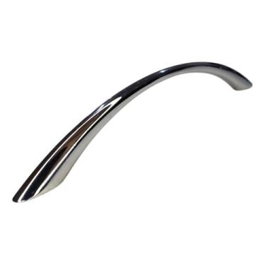 Imagem de Puxador Para Móveis Planejados Armários e Gavetas Haste Alça 128mm Design Sofisticado (Cromado)