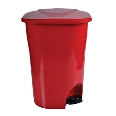 Imagem de Astra LP2*BRD-PR Lixeira Ecológica com Pedal, Vermelho (Bordo), 25 L