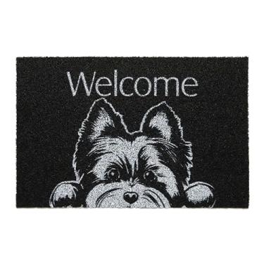 Imagem de Capacho Vinil Pet Welcome Yorkshire 40cmx60cm Kapazi