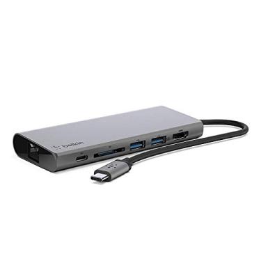 Imagem de Hub multimídia Usb-C + energia, cinza espacial