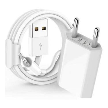 Imagem de Kit Básico de Carregamento Cabo Lightning e Adaptador de Parede IPHONE