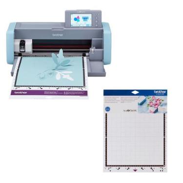 Imagem de Kit Máquina Para Recorte Scanncut Sdx125v Brother 220v + Cadxmatstd12