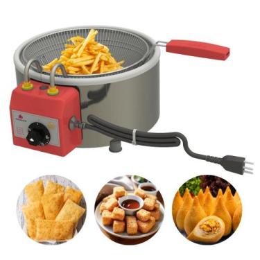 Imagem de Fritadeira Tacho Elétrico 3 Litros Com Cesto PR-310E Progás, 110V