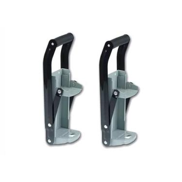 Imagem de kit 2 Amassador Aço Latas Cerveja Refrigerante 350ml Starfer