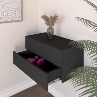 Imagem de Aparador Gaveteiro Duplo MDF Moderno Penteadeira Salão de Beleza  - Si