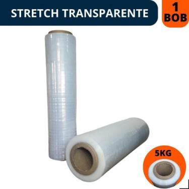 Imagem de Filme Stretch Bobina 500Mm X0,25Mic 500 Metros Cada Rolo 5Kg - Embalat