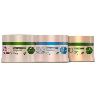 Imagem de Cronograma Haskell Ora Pro-Nóbis Murumuru Bendito Loiro 300g