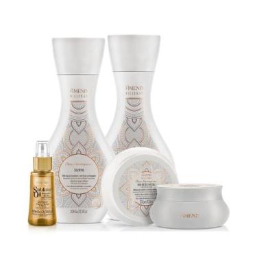 Imagem de Amend Millenar Óleos Marroquinos Sh 300ml + Cond 300ml + Masc 300ml + 