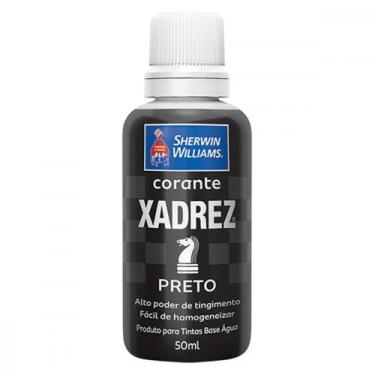 Imagem de Corante Xadrez 50Ml Preto ./ Kit Com 12 Unidades - NOVACOR, Preto