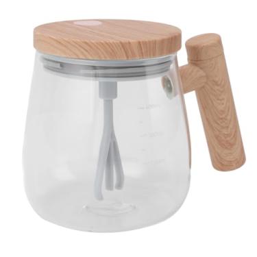 Imagem de Caneca de café Elétrica Com Agitação Automática de 400ml, Copo de Mistura Rotativo de Alta Velocidade, Deslocamento, Caminhada, Academia, Casa, Vidro de Borosilicato