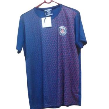 Imagem de Camisa Masculina Paris Saint German PSG Balboa, Azul, GG