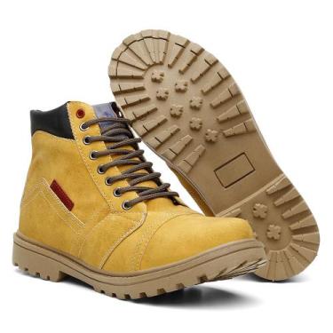 Imagem de Bota Casual Coturno Masculina Camping Imola Solado em Borracha Anti-De